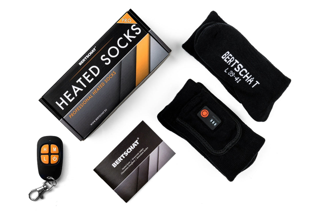 Chaussettes Chauffantes - PRO | USB - Modèle Long