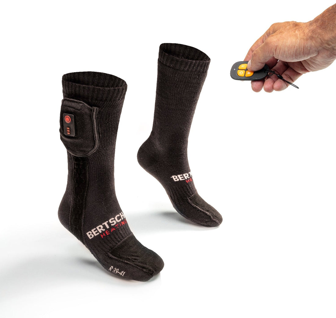 Chaussettes Chauffantes - ELITE | USB - Modèle Randonnée